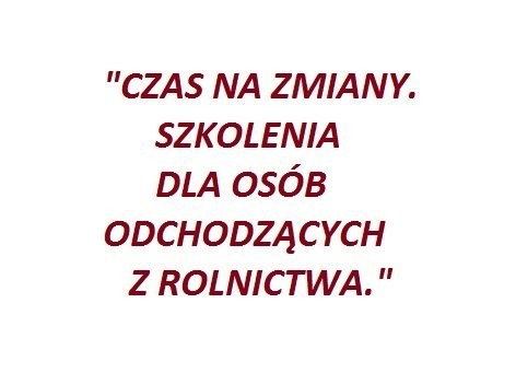 BEZPŁATNE SZKOLENIA DLA ROLNIKÓW - LUBLIN — zdjęcie 1