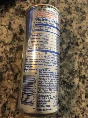 Red-Bull-Energy napoje pochodzenia austriackiego