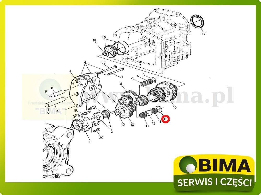 Podkładka John Deere 6530,6630,7220,7320,6100,6200,6300 — zdjęcie 2