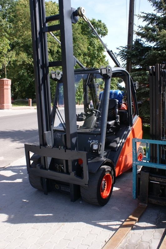 LINDE H35T wózek widłowy czołowy napęd LPG — zdjęcie 1