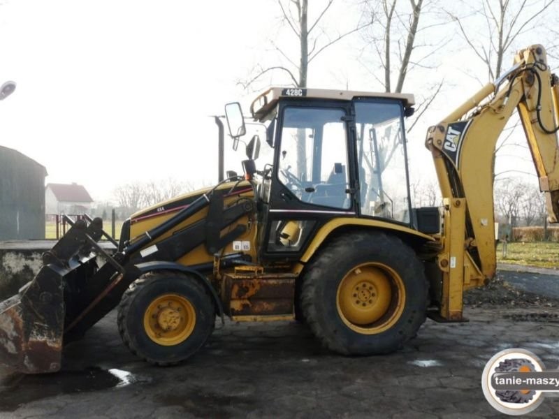 Caterpillar Cat 428 C 1996 Koparkoładowarka — zdjęcie 3