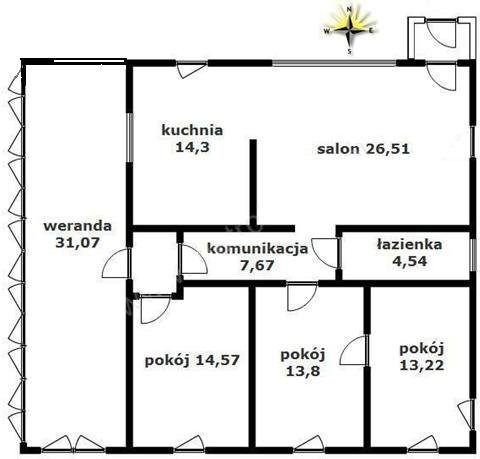 Gospodarstwo 5,8ha (dom 126m2, 3 budynki użytkowe) — zdjęcie 4