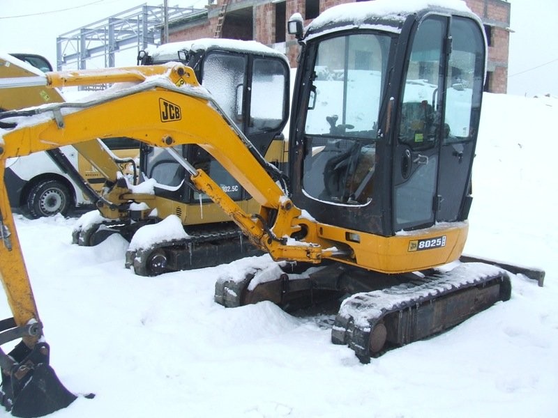 minikoparka JCB 8025 ZTS. rok 2008. — zdjęcie 1