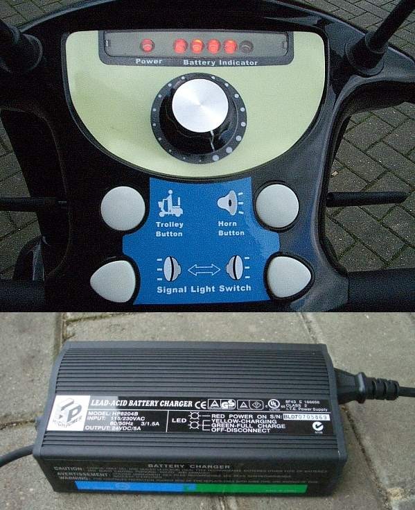SKUTER ELEKTRYCZNY dla osób starszych model DL24800 — zdjęcie 4