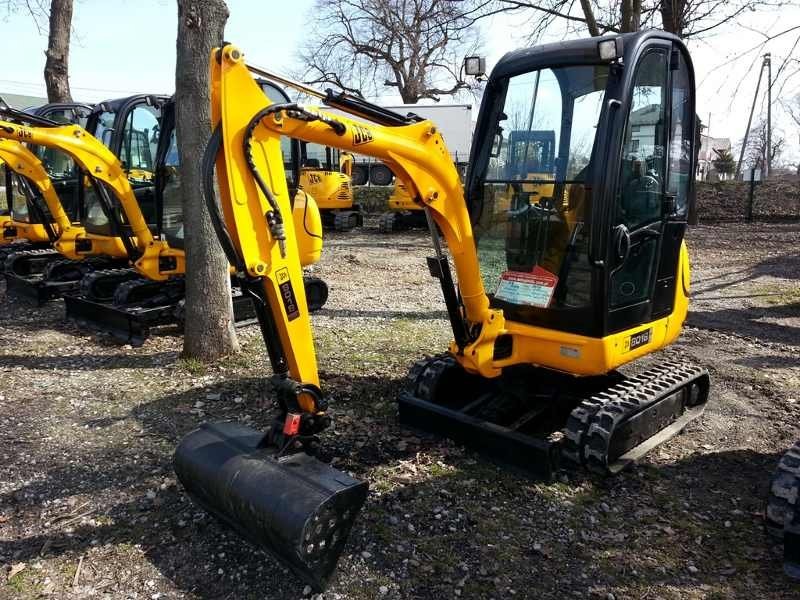 JCB 8018 - 2008 rok - minikoparka 1585kg