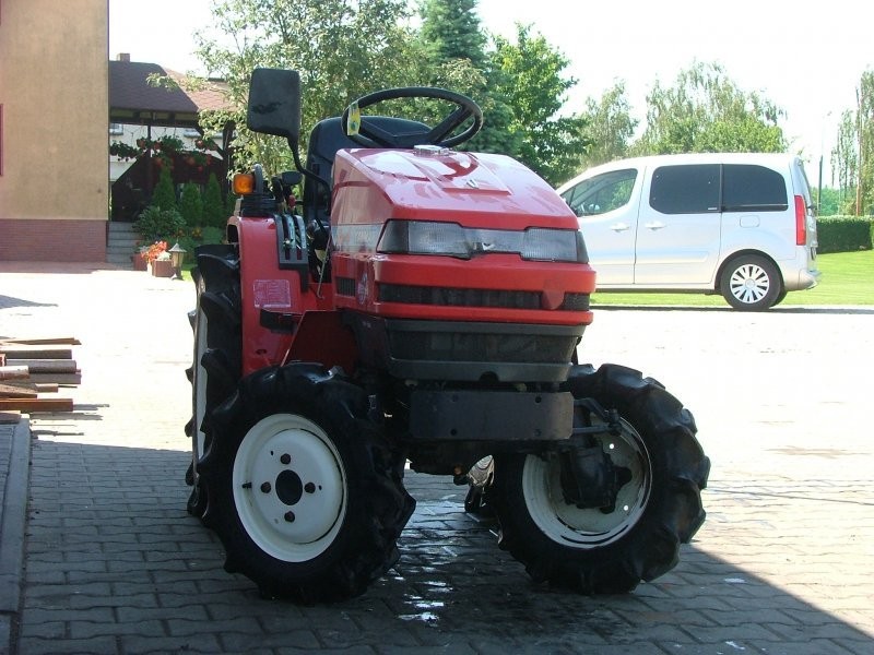 Mini Traktorek YANMAR Ke-4D kubota 14,5KM 4x4 — zdjęcie 4