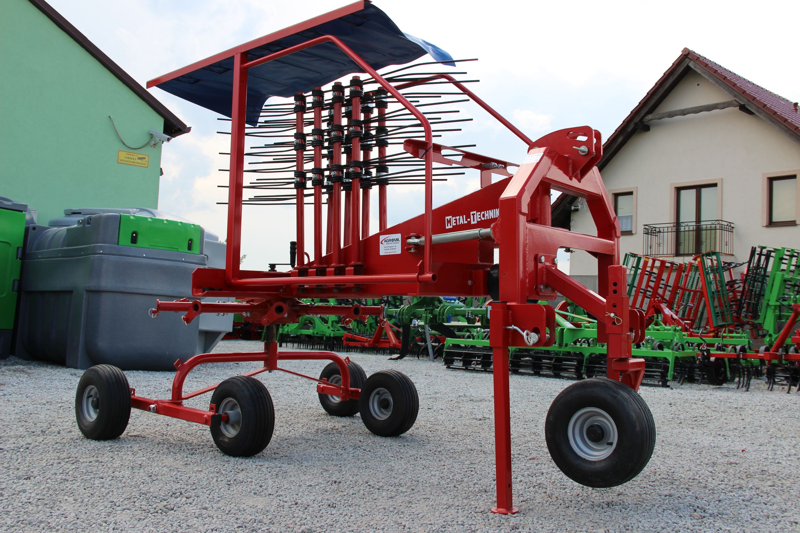 Zgrabiarka zgrabiarki karuzelowa tandem METAL TECHNIK NOWA — zdjęcie 3