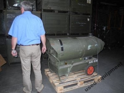 Nagrzewnica z Bundeswehry — zdjęcie 2