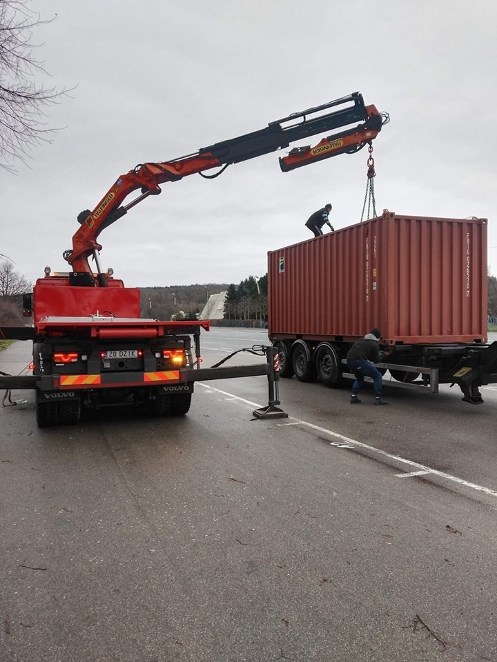 HDS 10 ton, laweta, transport, Auto Pomoc Dzik Koszalin — zdjęcie 2