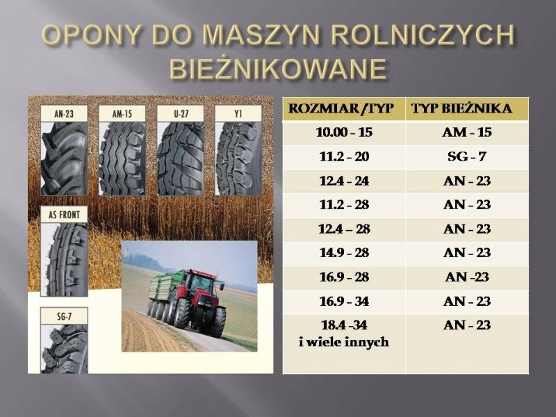 OPONY ROLNICZE# — zdjęcie 2