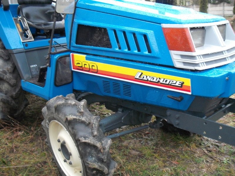 Iseki Landhope TU200F z glebogryzarką - 1988 — zdjęcie 4