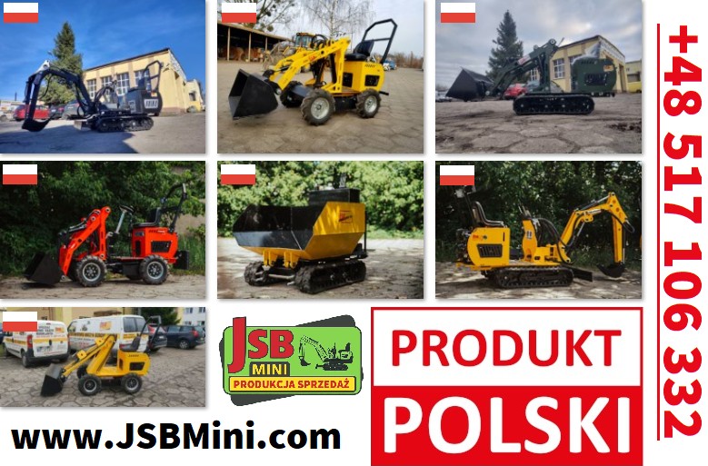 Ładowarka Koparka Wozidło - NOWE 2026 - Prosto od Producenta JSB POLSK — zdjęcie 1