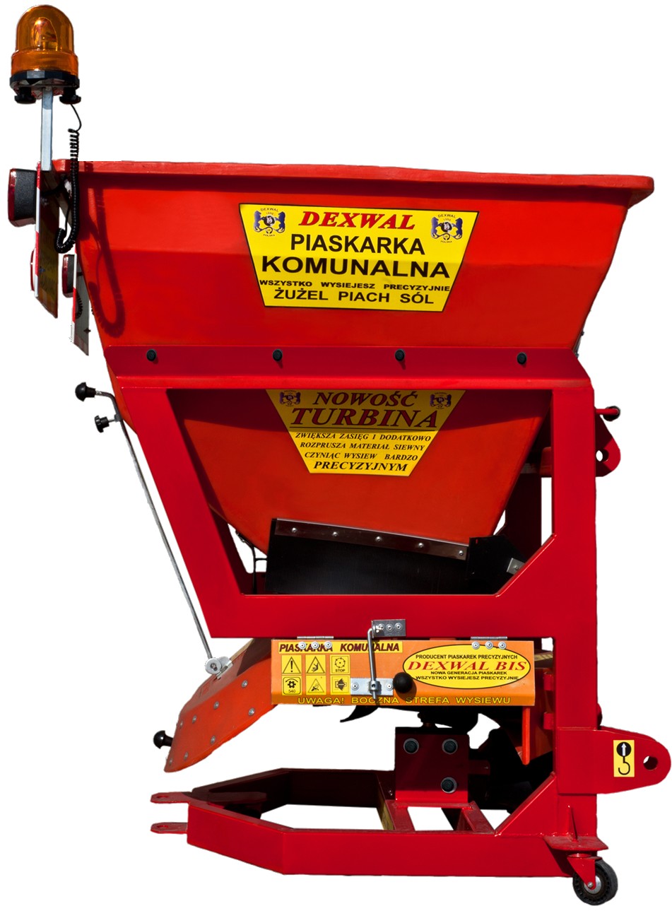Piaskarka Komunalno Drogowa Zawieszana 380 L / 550 KG — zdjęcie 2