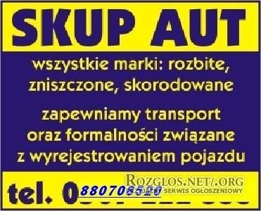 Auto-recykling złom maszyn i samochodów wszystkich płacimy gotówką woj