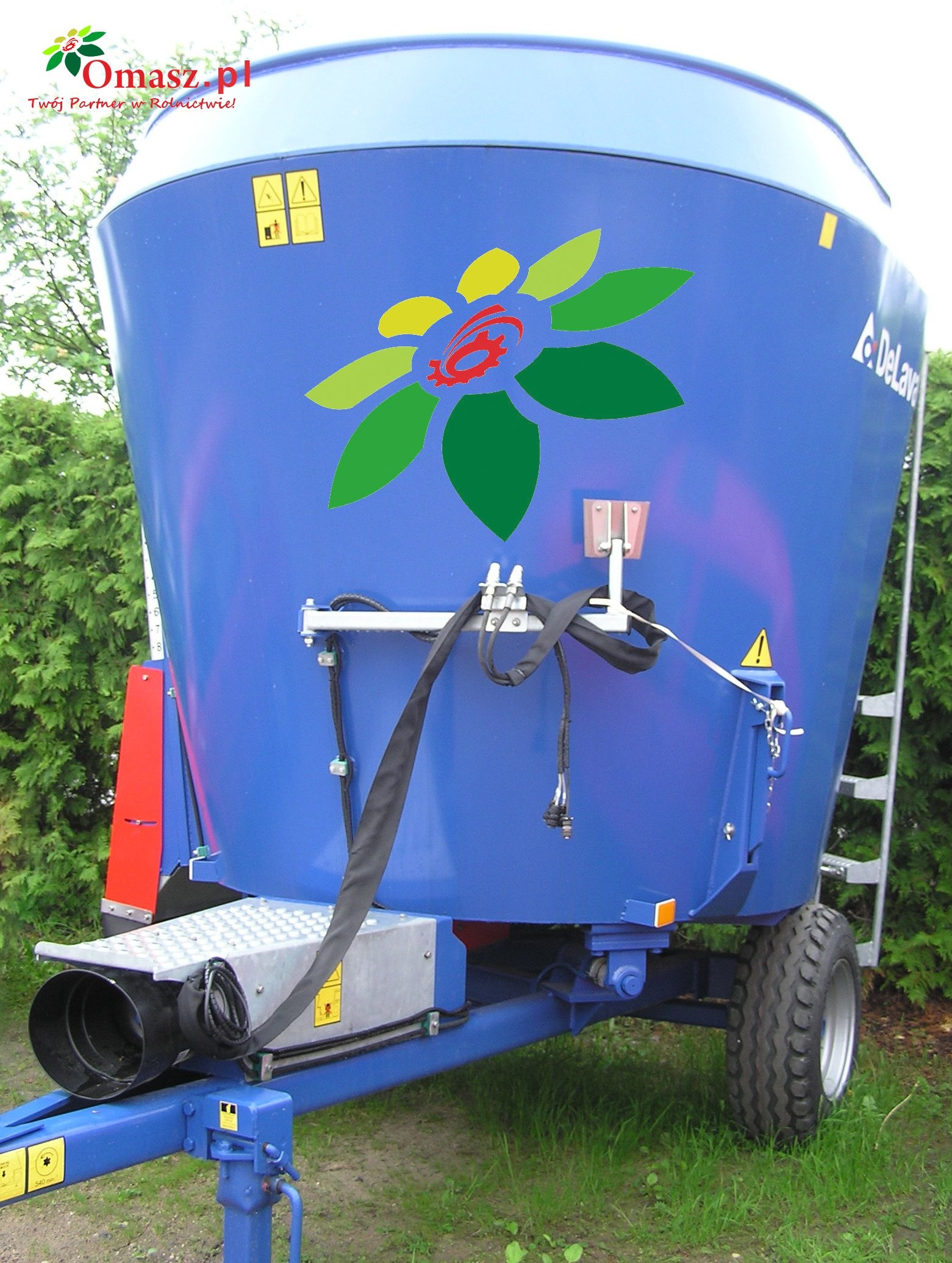 Nowy WÓZ PASZOWY DeLaval VM8 8-10 m3 VAT Gwarancja — zdjęcie 3