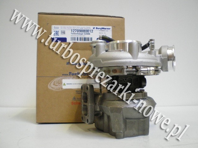 Deutz Fahr - Turbosprężarka BorgWarner KKK 7.2 12709880012 /  12709700