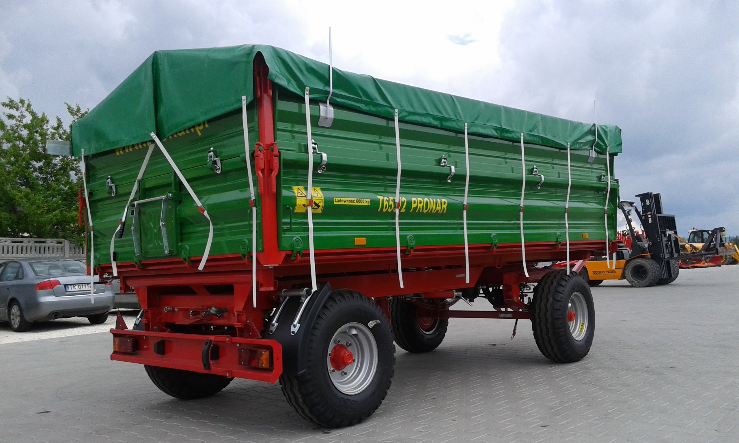 Przyczepa wywrotka Pronar T653/2 6t nie Wielton, Metal-Fach, Ursus — zdjęcie 4
