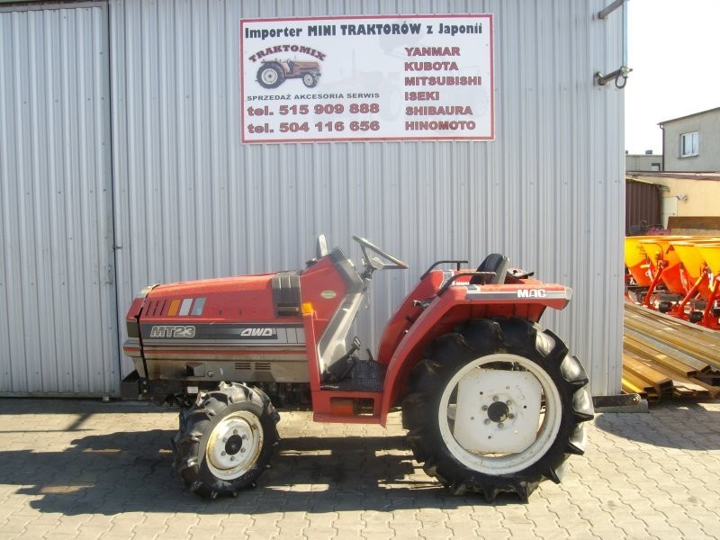 Mini Ttaktorek Mitsubishi MT23, 23KM, 4x4 — zdjęcie 3