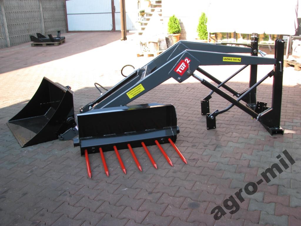 Tur tury ładowacz czołowy mechaniczny ursus c 360 c 330 MF 255 T-25 — zdjęcie 1