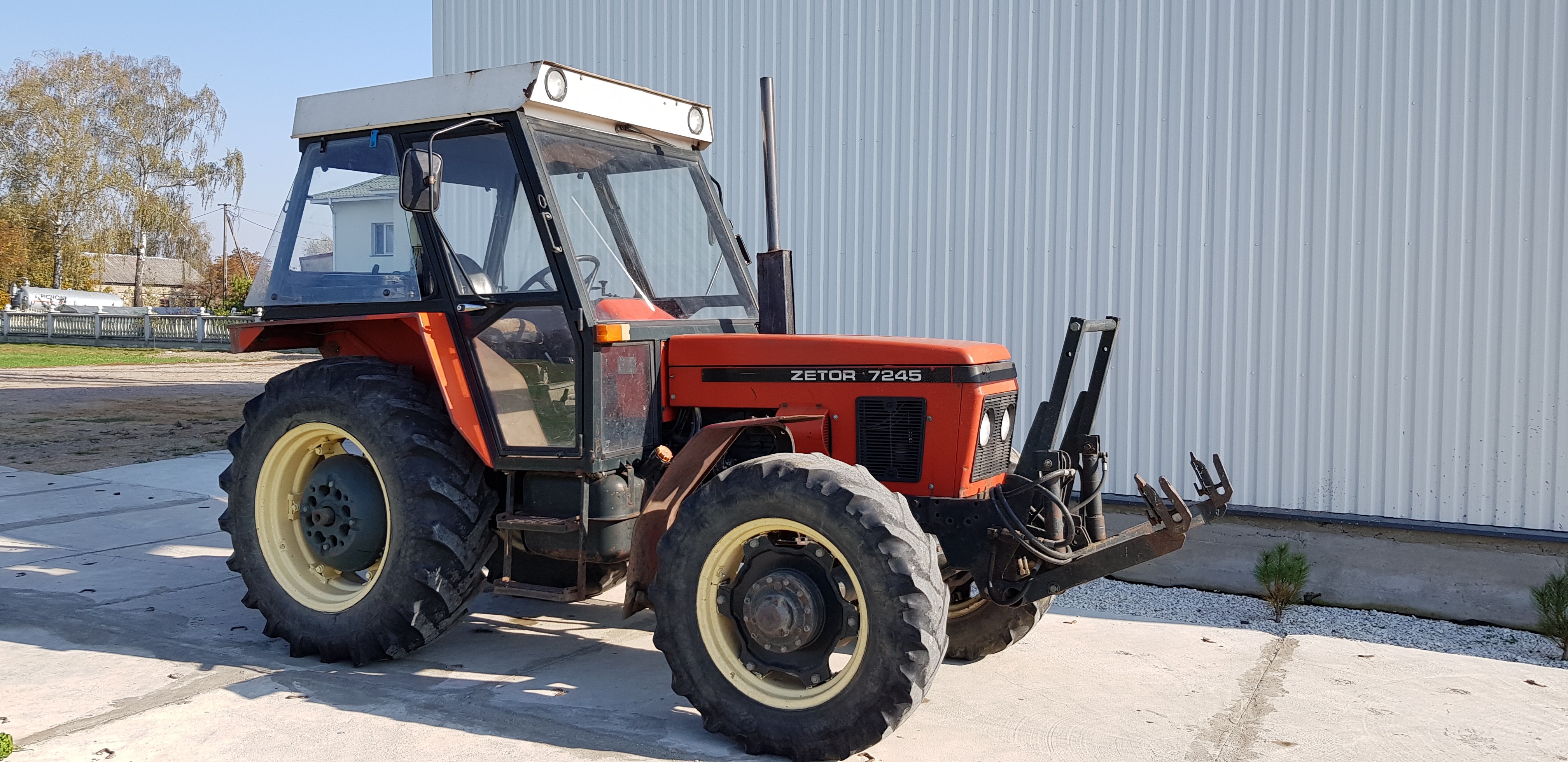 Zetor  7245 z tuzem — zdjęcie 2