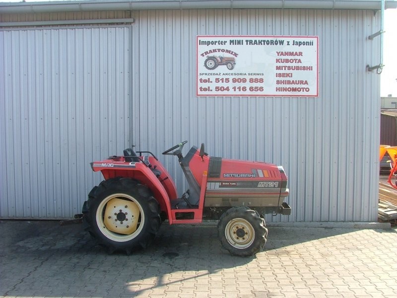 Mini Traktorek MITSUBISHI MT21 kubota iseki 4x4 — zdjęcie 5