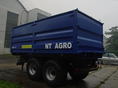 NOWA PRZYCZEPA NT AGRO MEGA 14 — zdjęcie 3