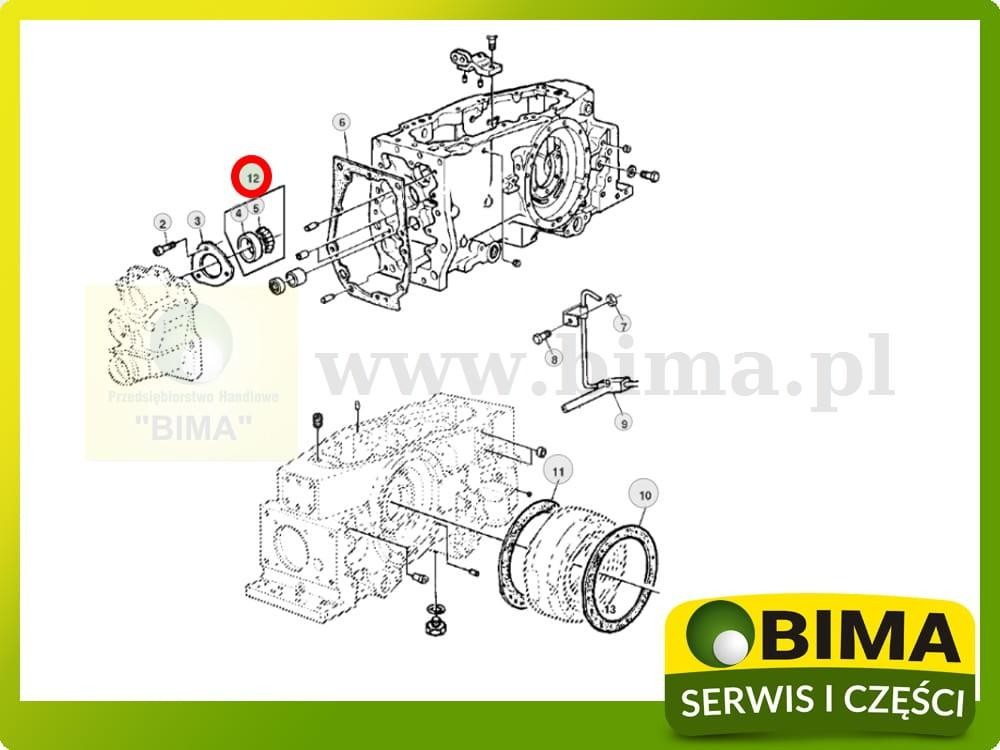 Łożysko skrzyni biegów John Deere 3350,3650,1350,1550