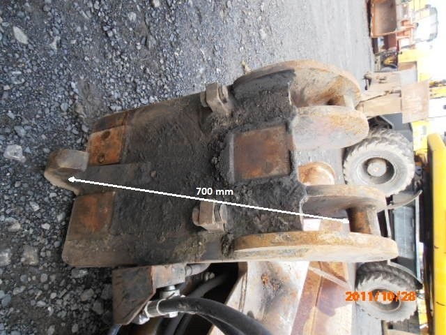 ŁYŻKA SKARPÓWKA HYDRAULICZNA SZYBKOZŁĄCZE — zdjęcie 2