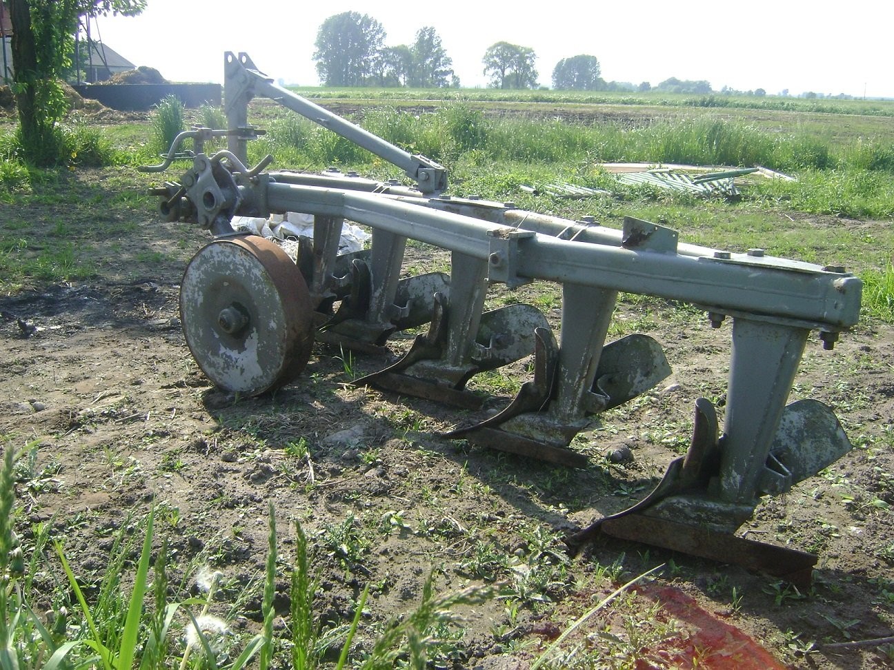 Grudziądz Pług 5 skibowy podorywkowy - 1990 — zdjęcie 2