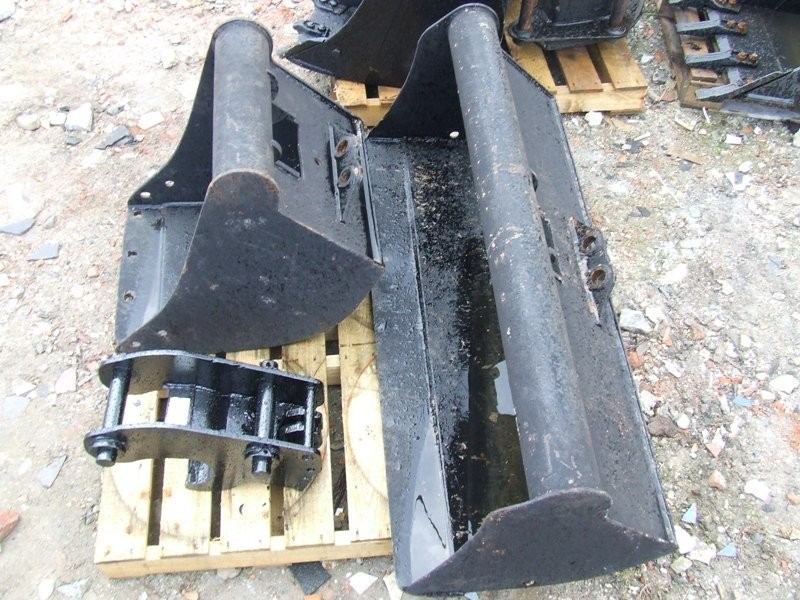 Szybkozłącze + 2 łyżki- używane do JCB 3CX/4CX — zdjęcie 4