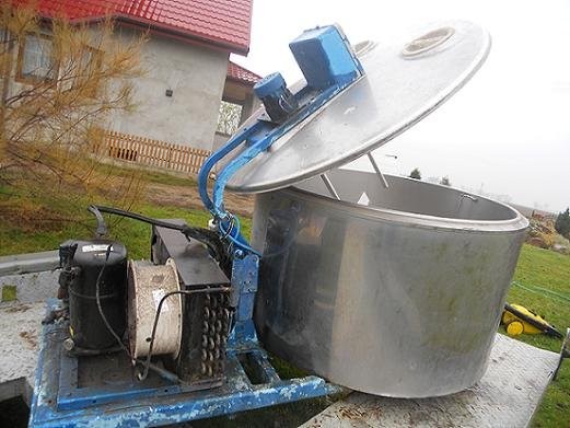 Zbiornik do mleka 550 L — zdjęcie 2