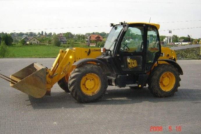 ŁADOWARKA TELESKOPOWA JCB 540-70. UDŹWIG 4 T. KLIMA + ŁYŻKA — zdjęcie 3
