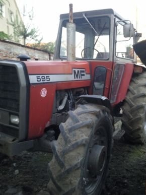 SPRZEDAM CIAGNIK MF 595 — zdjęcie 4