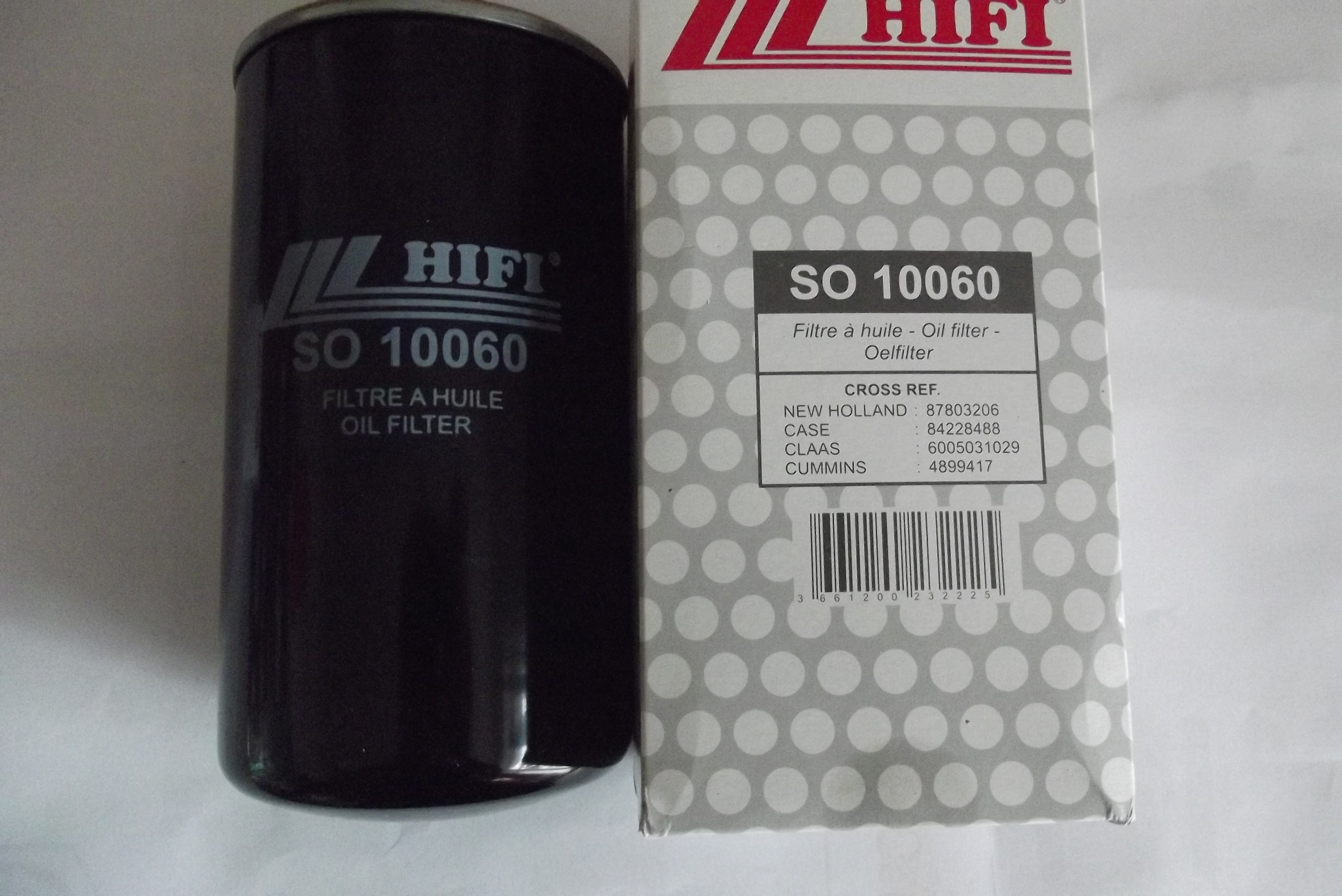 Filtr oleju SO 10060 CASE IH,CLAAS,FORD,NEW HOLLAND,McCORNIK — zdjęcie 1