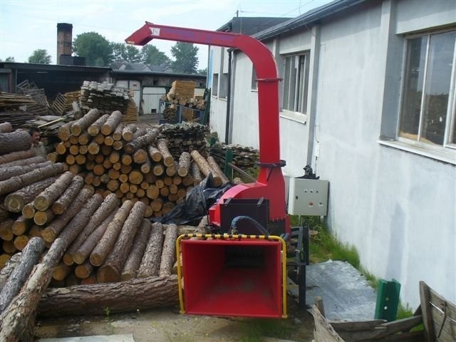 Rębak do drewna Skorpion 250E 2008r — zdjęcie 1