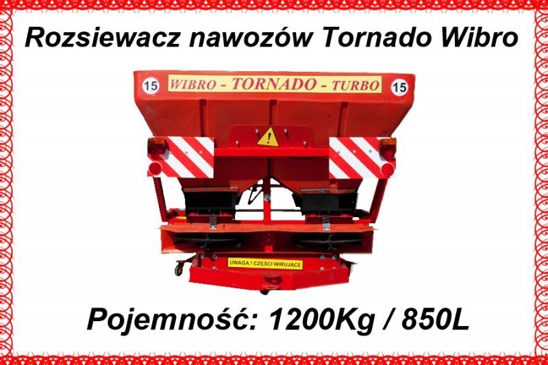 Rozsiewacz nawozów Tornado Duo 850 L / 1200 kg — zdjęcie 2