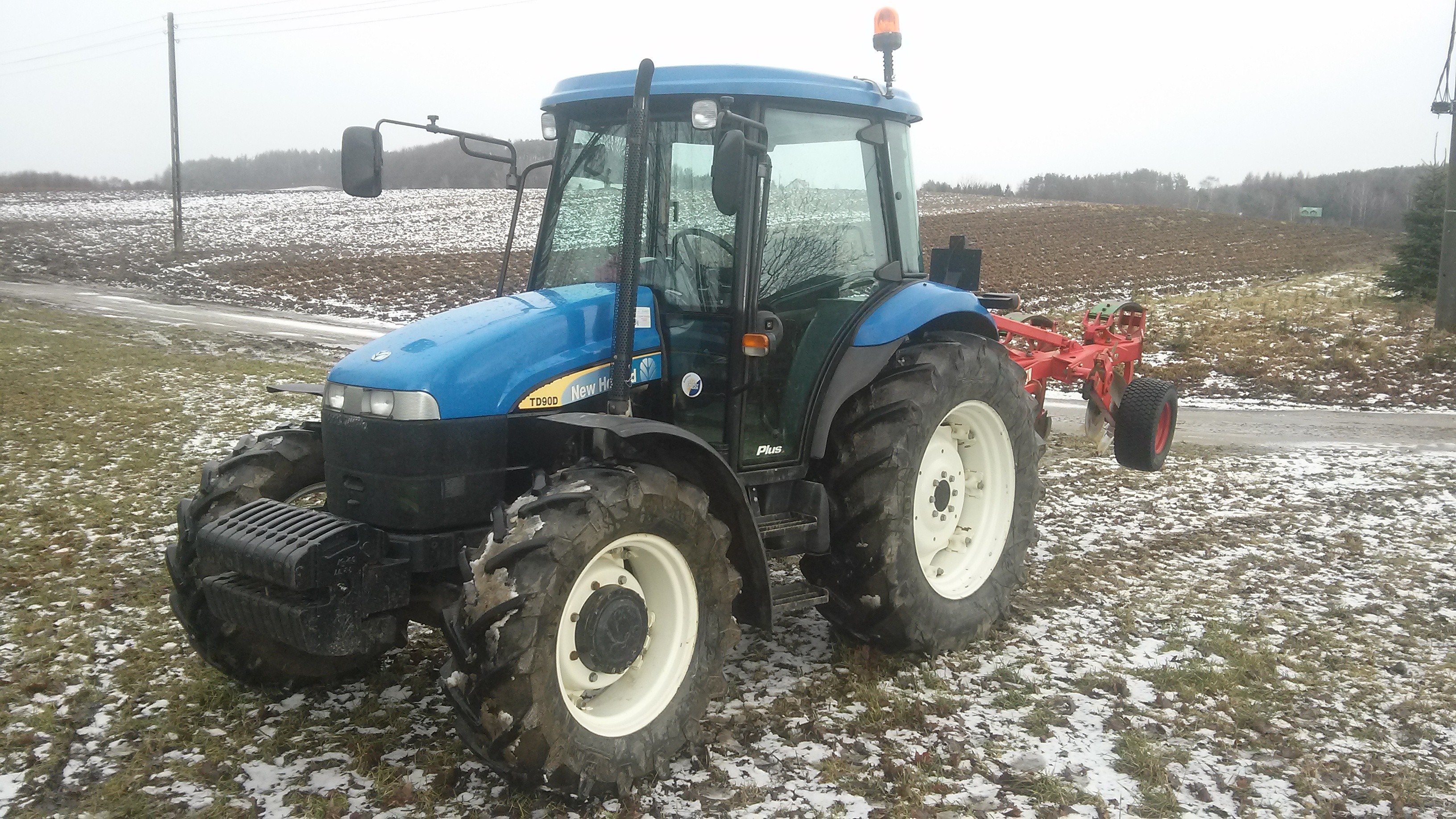 New Holland TD90d plus I własciciel 2008 rej — zdjęcie 1