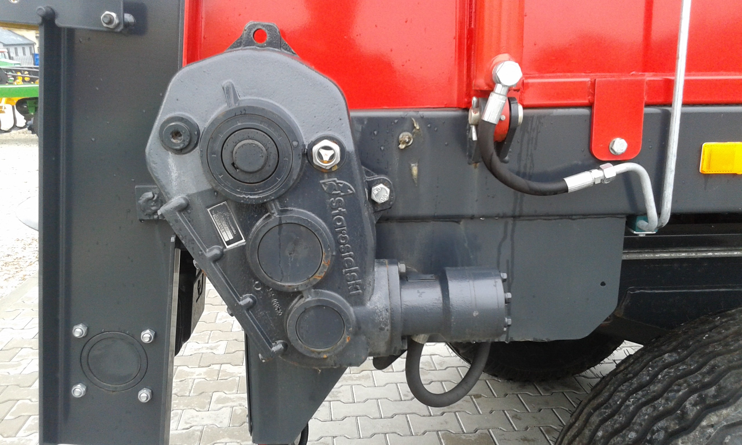 Rozrzutnik obornika N267 Metal-Fach 8t tandem pionowy adapter — zdjęcie 4
