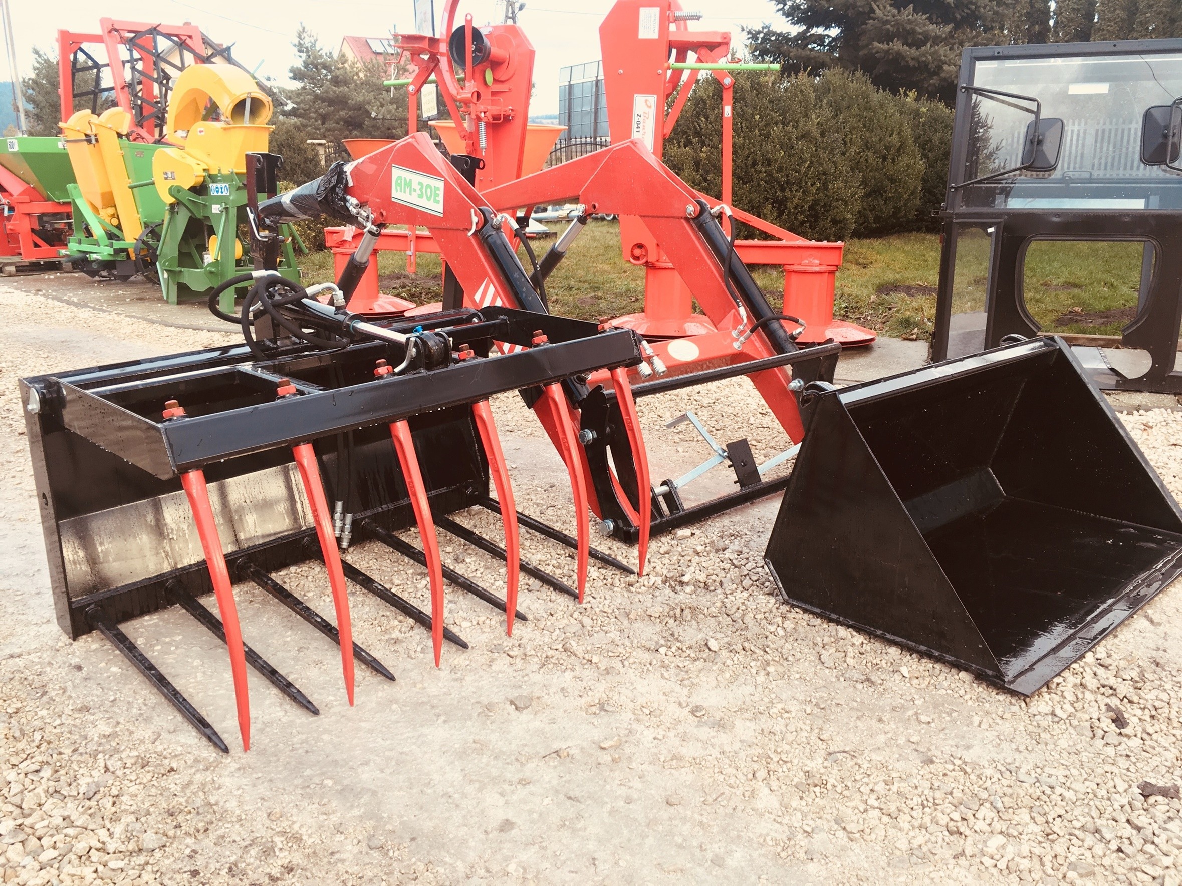 Ładowacz czołowy TUR C360 euroramka KOMPLET TRANSPORT  — zdjęcie 6