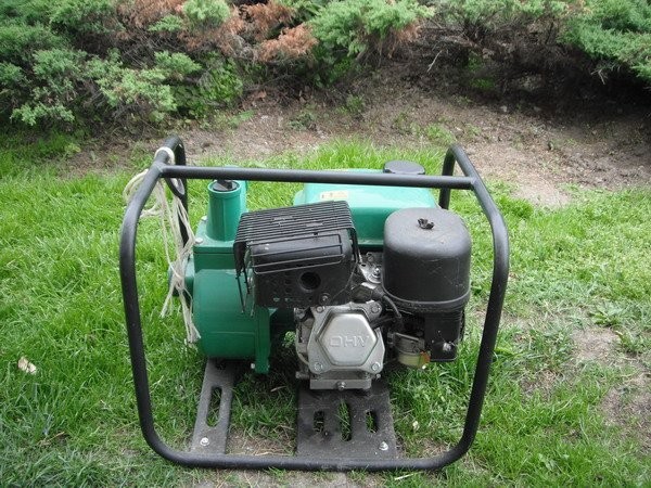 Pompa wody spalinowa 3,2 kW. — zdjęcie 3
