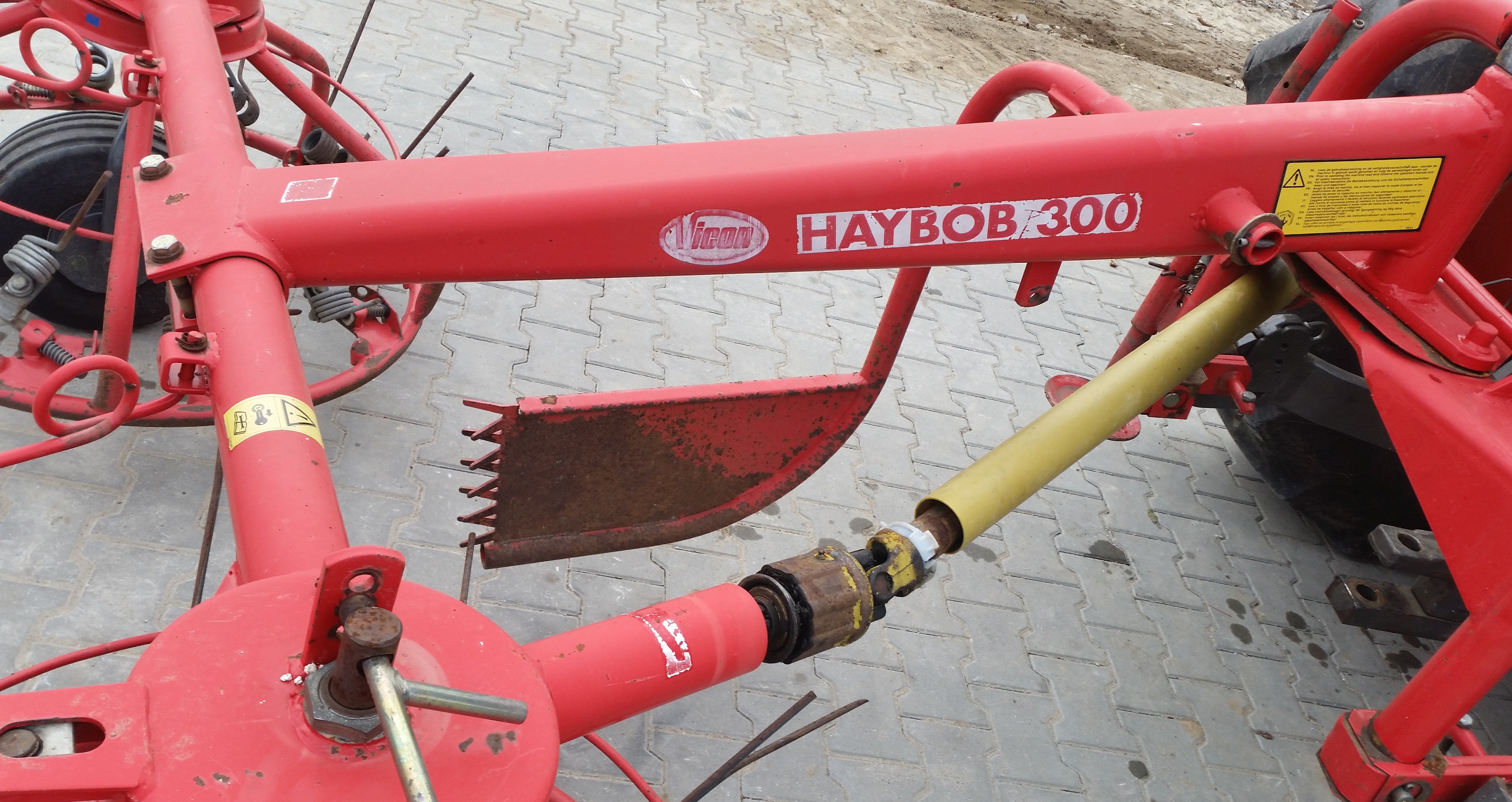  Przewracarka przetrząsarka do siana HAYBOB 300 — zdjęcie 3