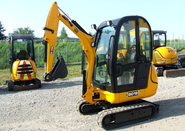 Minikoparka gąsienicowa JCB 8018  - 2010...