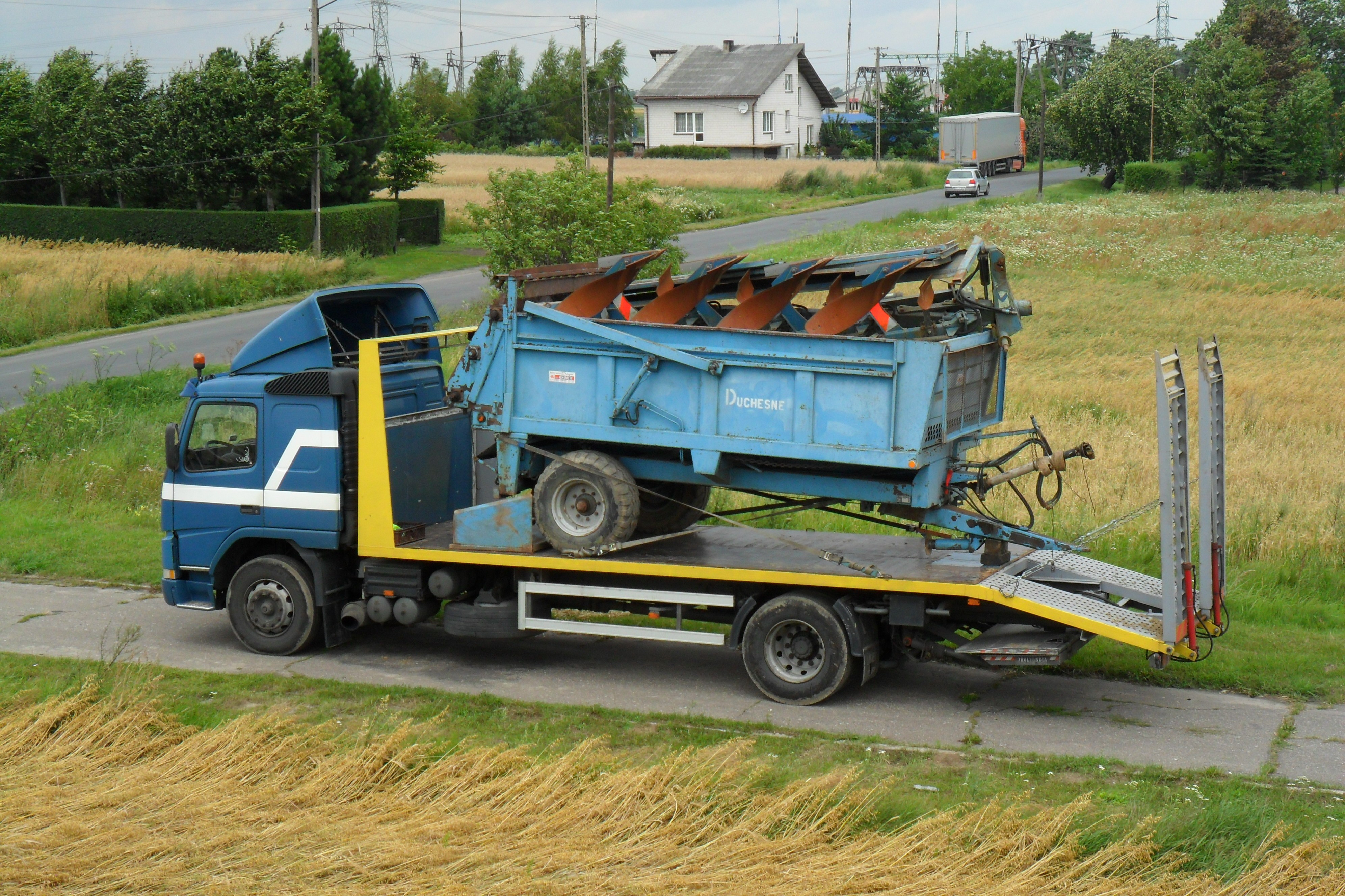 ładowarka manitou merlo jcb transport — zdjęcie 7