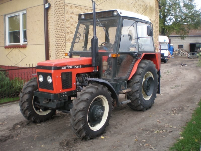 zetor 7245 stan idealny 1990r 1 właściciel — zdjęcie 1
