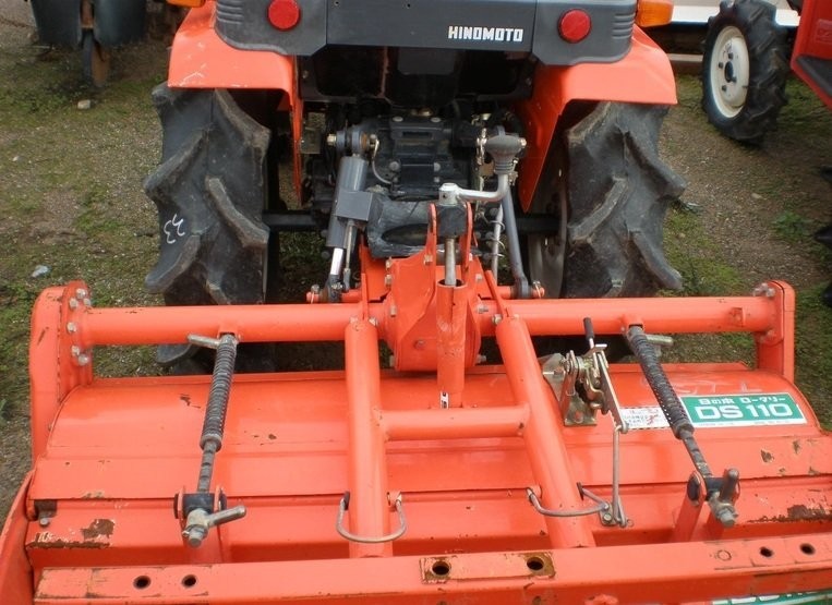 Sprzedanie Ciągnik Hinomoto CTX14.0 + glebogryzark — zdjęcie 1
