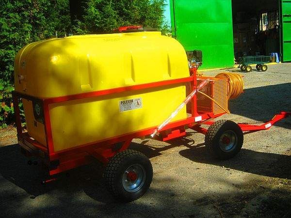 OPRYSKIWACZ SPALINOWY DO WÓZKÓW WIDŁOWYCH,  NA PRZYCZEPIE 800L, 6,5 kM — zdjęcie 5
