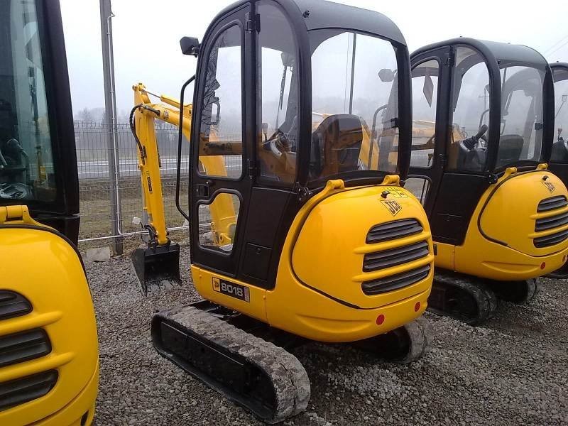 JCB 8018 - rok: 2008 - minikoparka gąsienicowa — zdjęcie 2