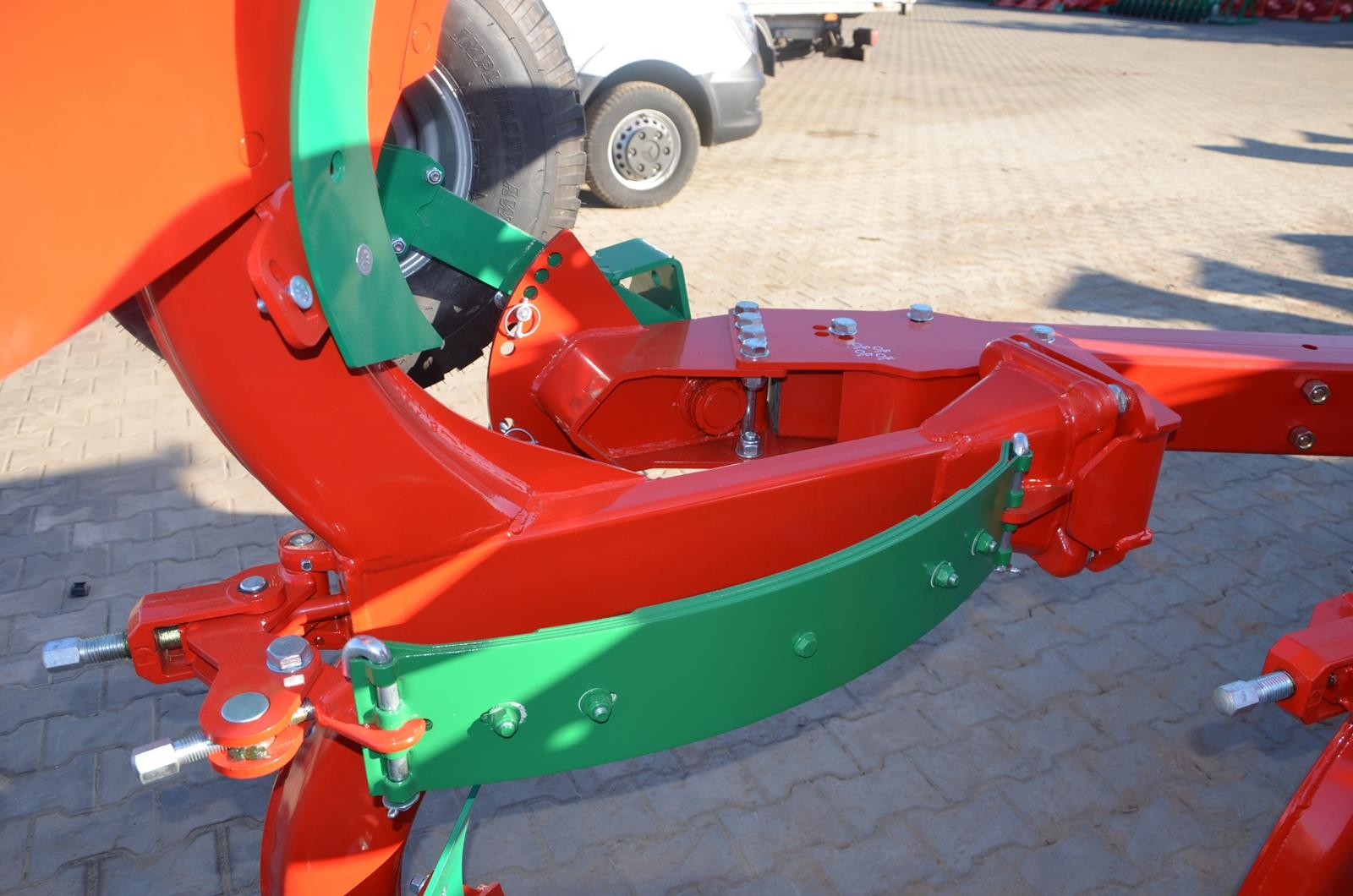 Pług obrotowy obracalny Pługi zabezpieczenie hydrauliczne Agro-Masz — zdjęcie 2