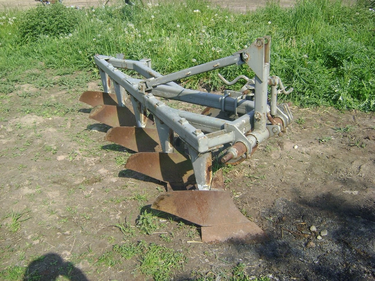 Grudziądz Pług 5 skibowy podorywkowy - 1990 — zdjęcie 1