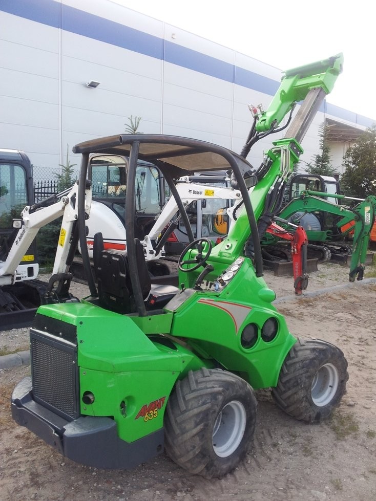 AVANT 635 2007 rok, ŁADOWARKA GWARANCJA LEASING — zdjęcie 4